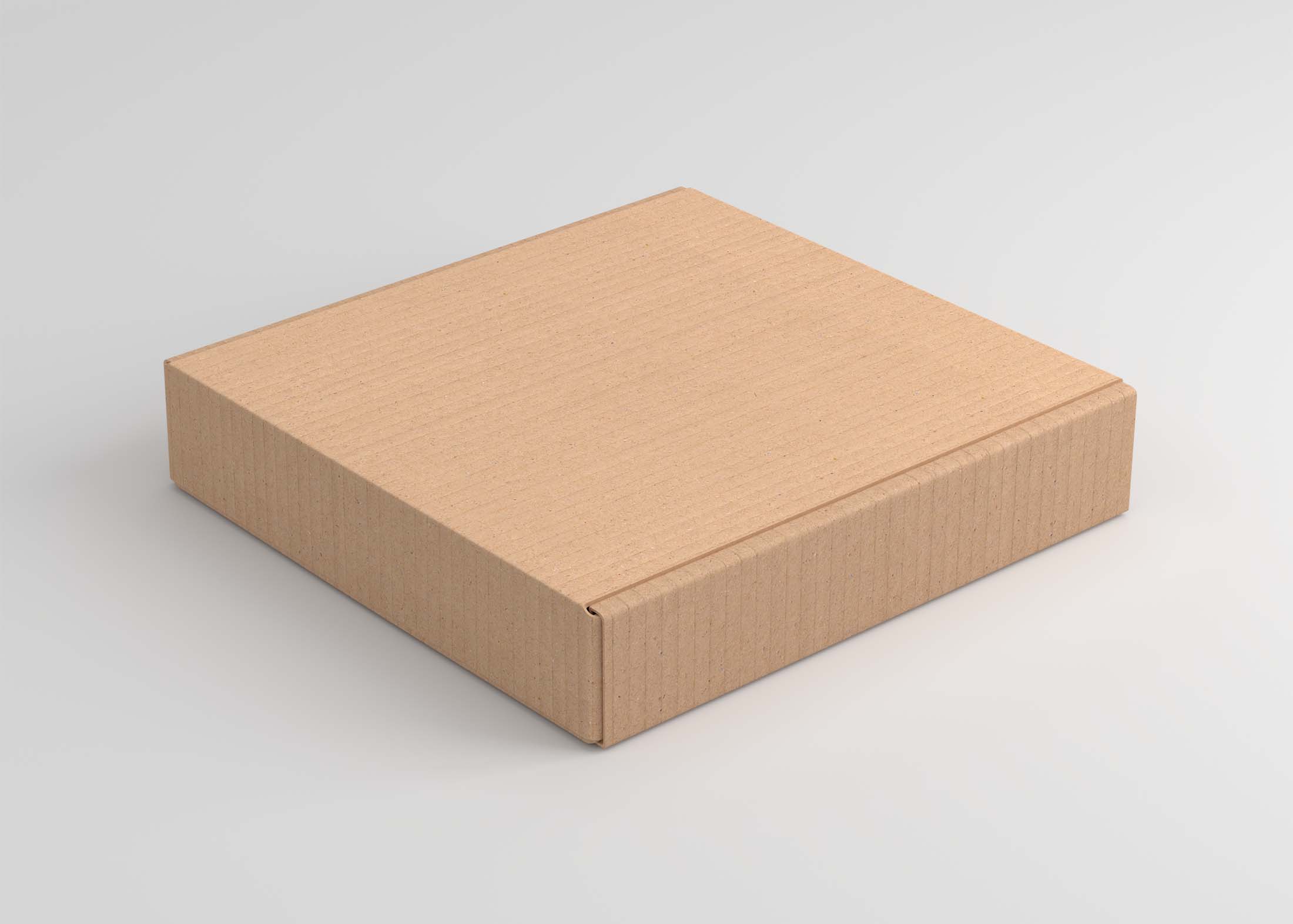 Free Pizza Box Packaging Mockup