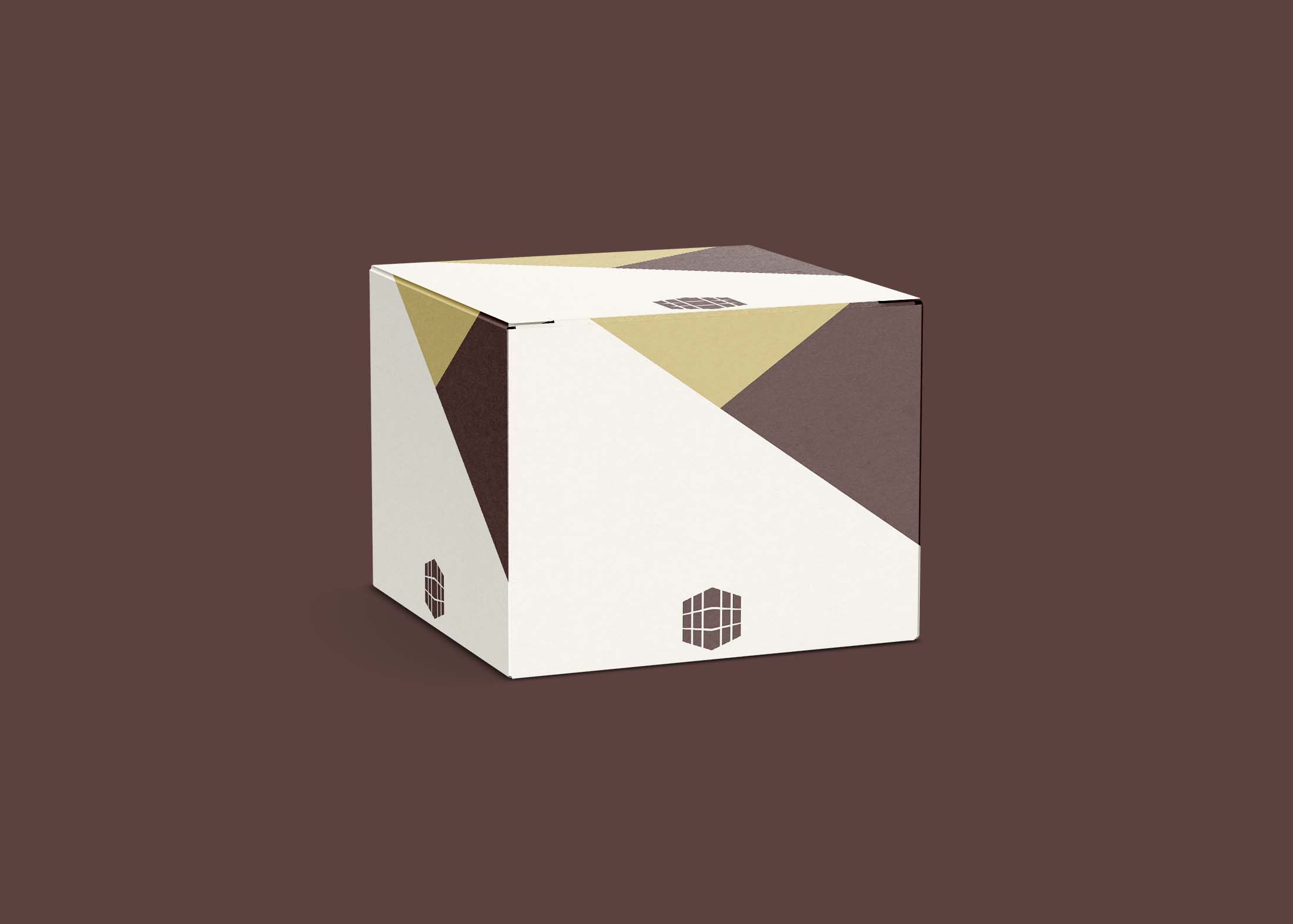 Free U-Pack Depth Box Mockup