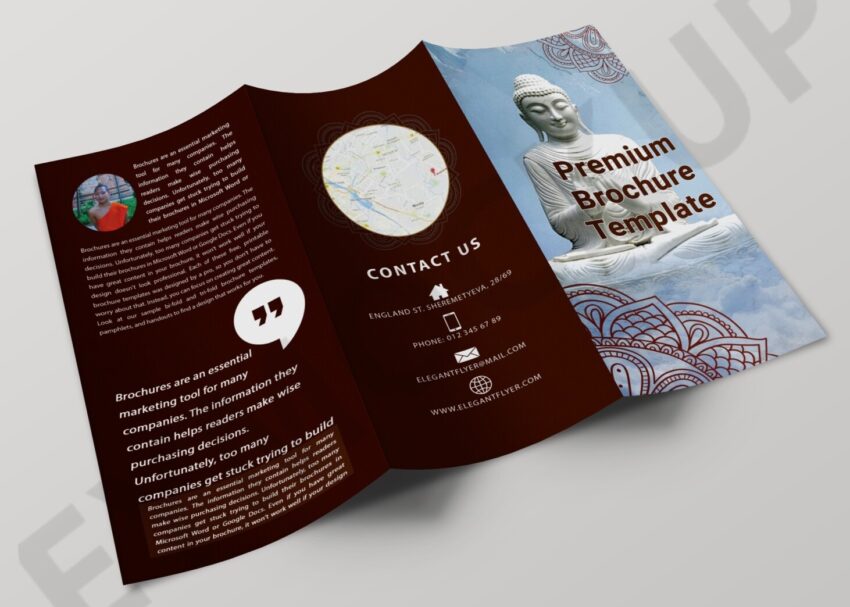 Buddha Tri-Fold Brochure