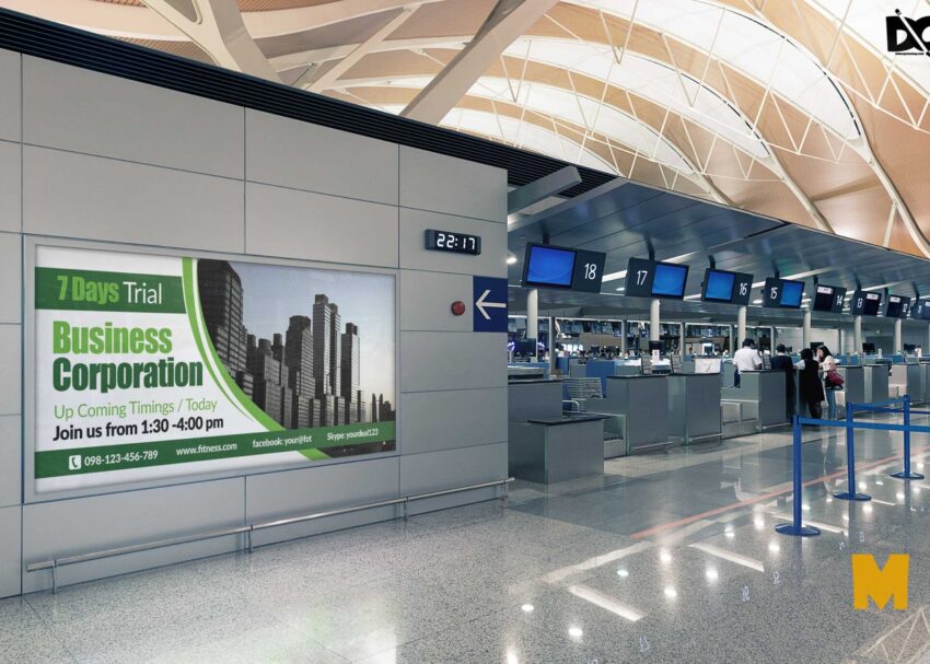 Metro Billboard Design Mockup Billboard Design Mockup