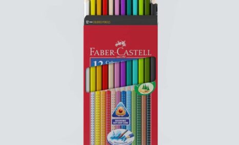Free Colorful Pencil Box Design Mockup