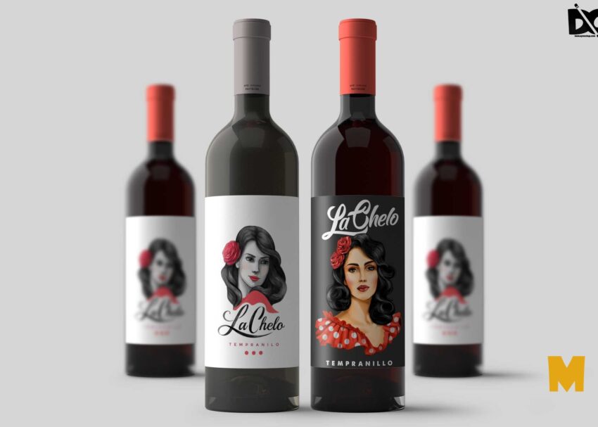 Wine Label Mockup
