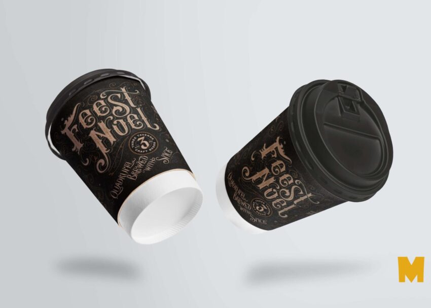 Free Coffee Cup Mockup Free Coffee Glass Mockup