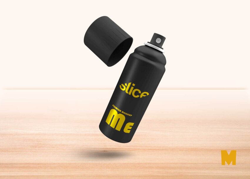 Custom Deo Label Mockup Download Free Deo Custom Label Mockup