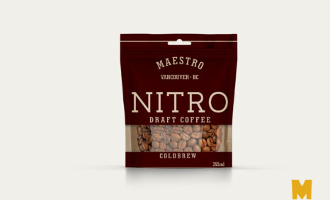 Best Free New Coffee Beans PSD Pouch Label Mockup