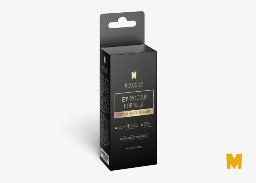 Download Free Cosmetic Box Mockup Free New Cosmetic Packaging Box PSD Mockup