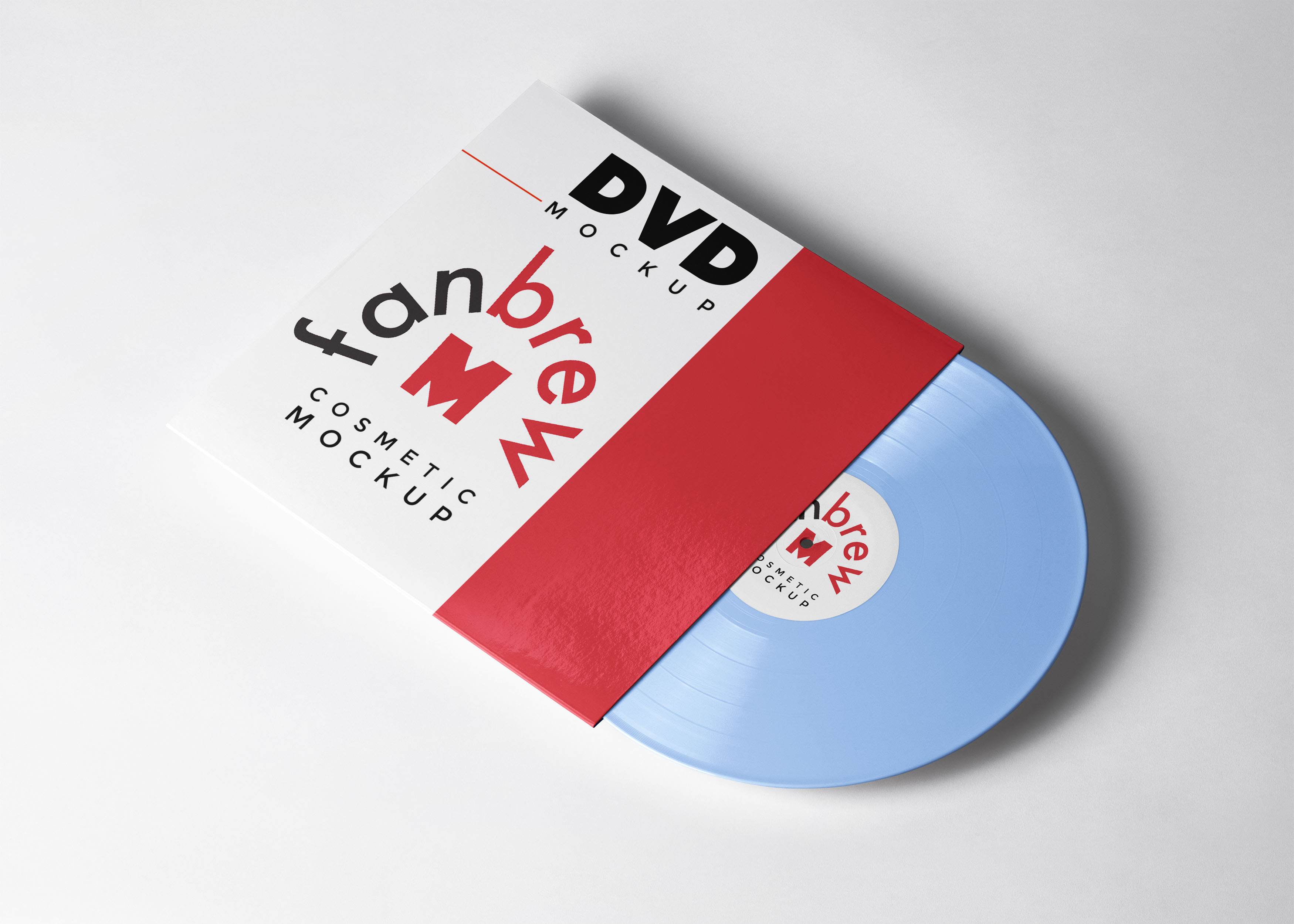 Download DVD Case Design Mockup PSD Mockup | Free Mockup