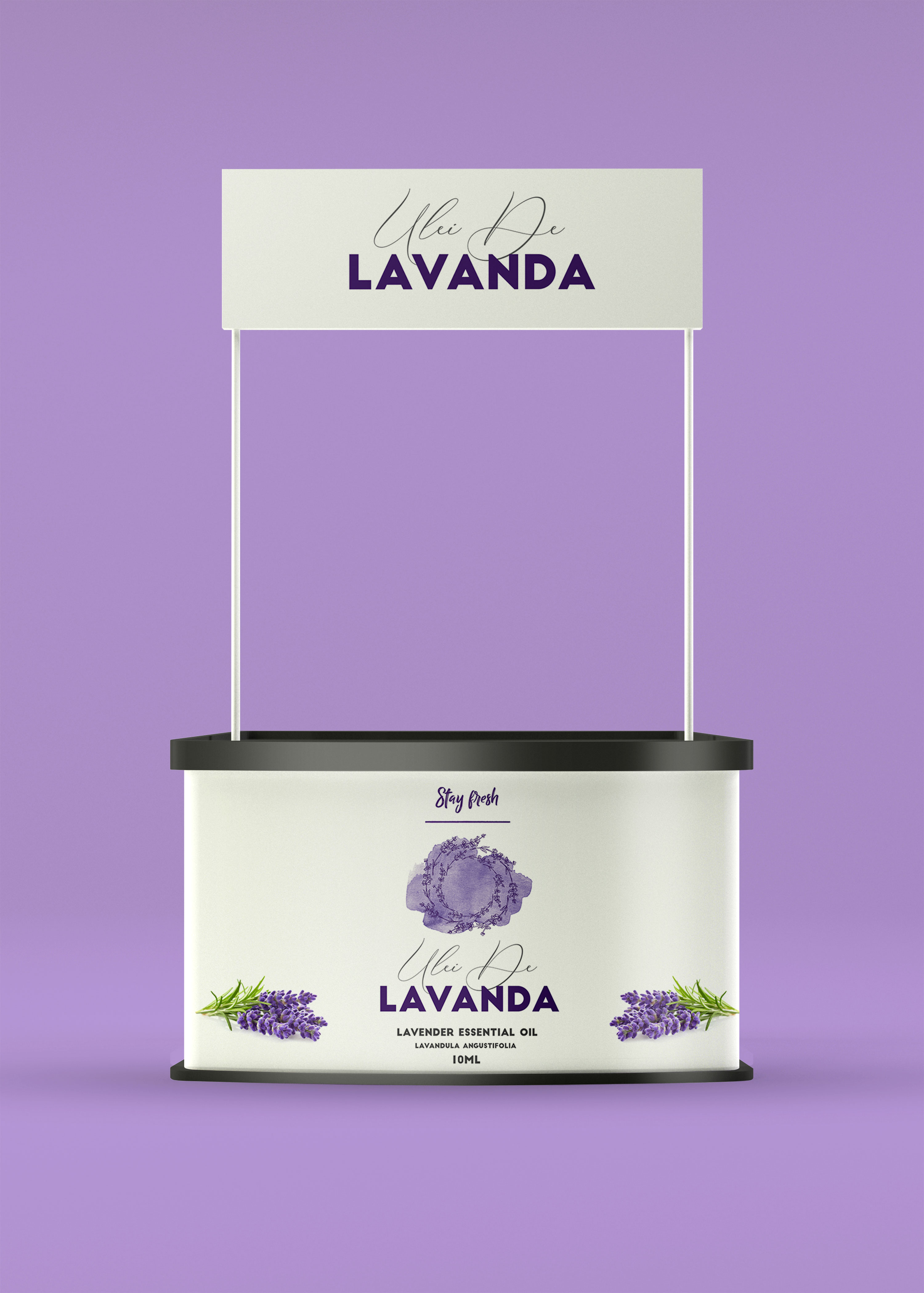Free PSD Brand Promotion Stand Mockup