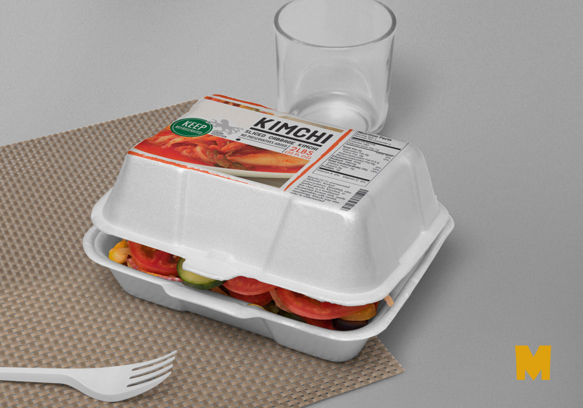 Fast Food Packaging Mock Up