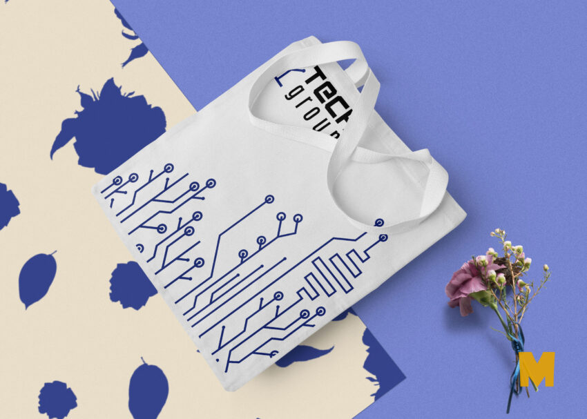 Free Goodie Bag PSD Mockup Goodie Bag PSD Mockup