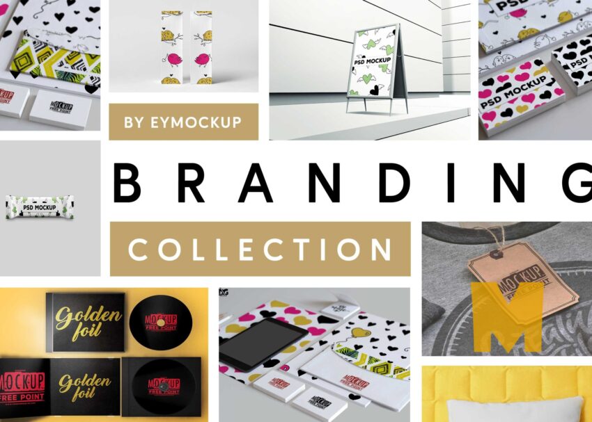 Top 10 Branding Mockup Collection