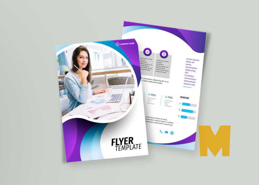 Both Side Flyer Mockup 2019 Both Side Flyer Mockup 2019