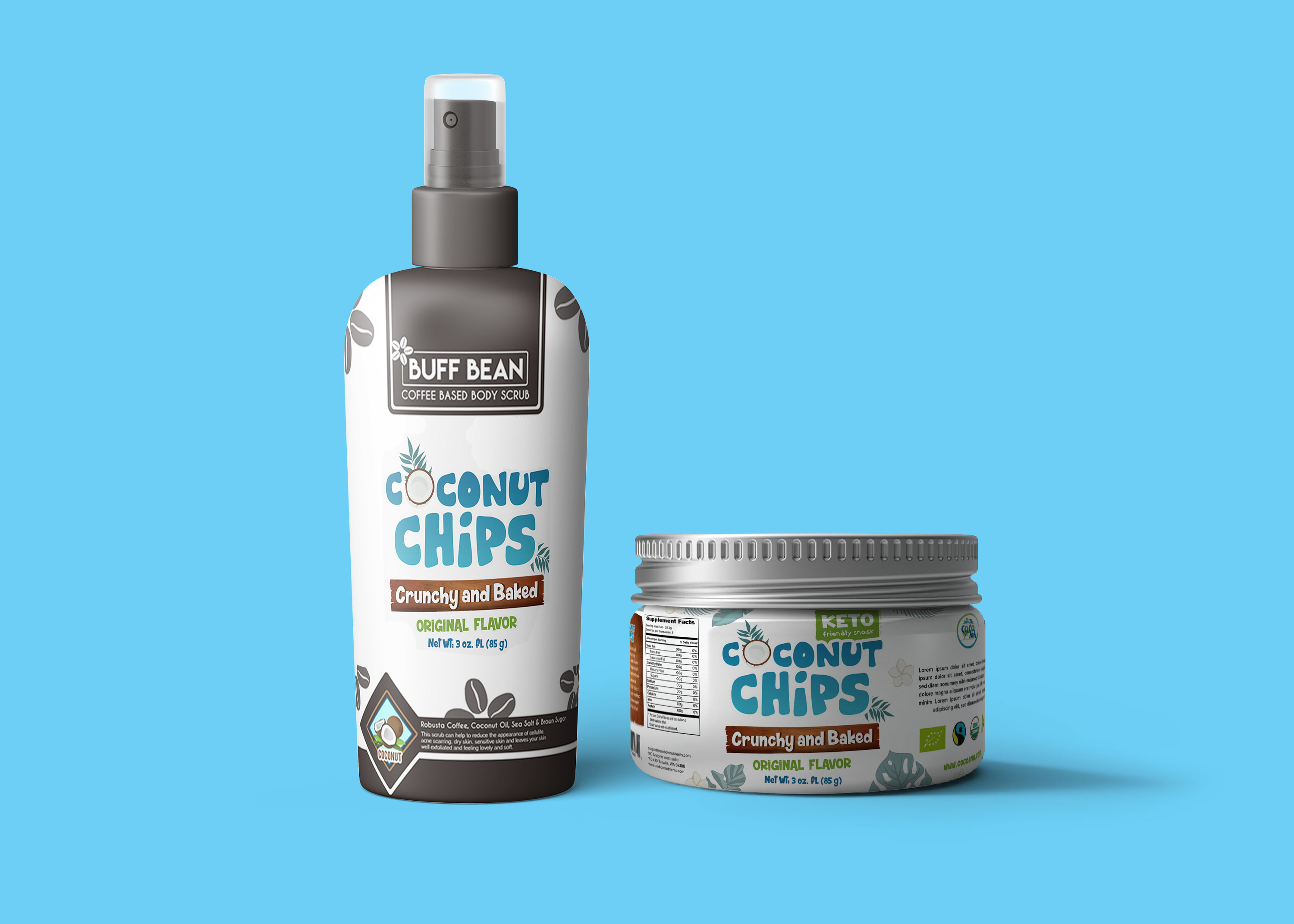 Free Cosmetic Beauty Product Mockup