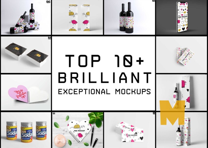 Top 10+ Brilliant Exceptional Mockups