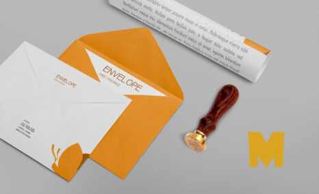 Company Envelope Design Mockup