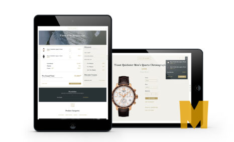 Tablet Website Design Mockup 2019