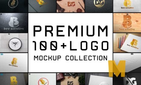 100+ Free Psd Premium Logo Mockup Collection 2018