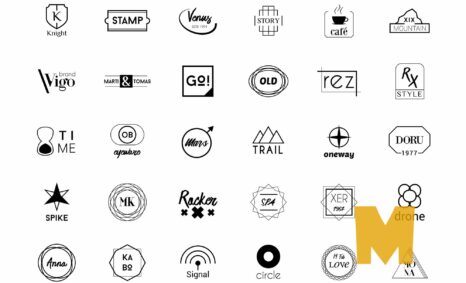 Free Minimal Vector Logo Collection Minimal Vector Logo Set