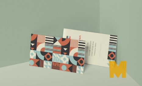 Soft Touch Business Card Mockup