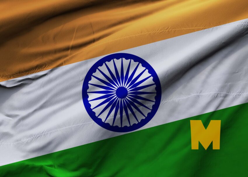 Free Indian Flag Mockup