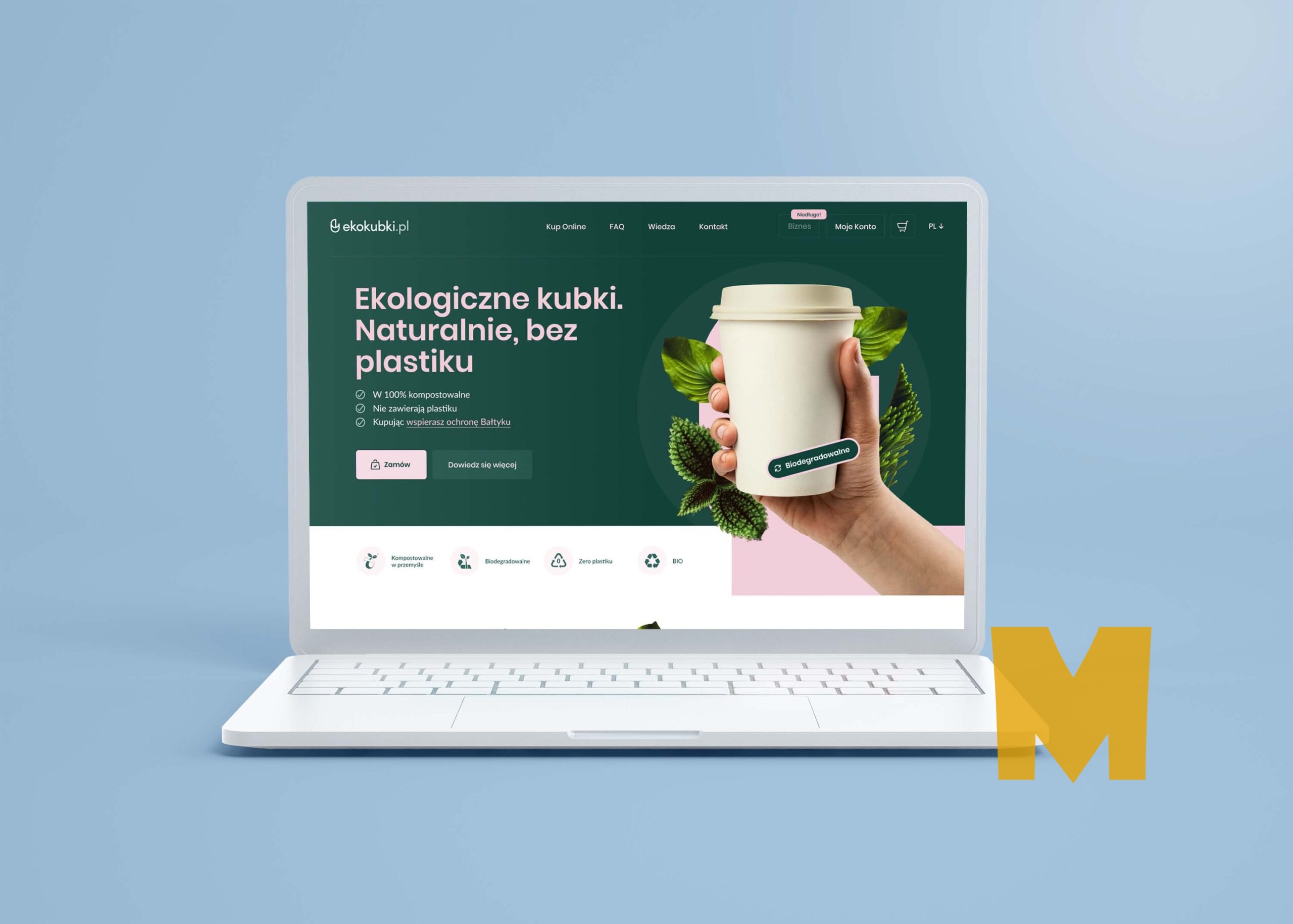 Free White Apple iMac Mockup