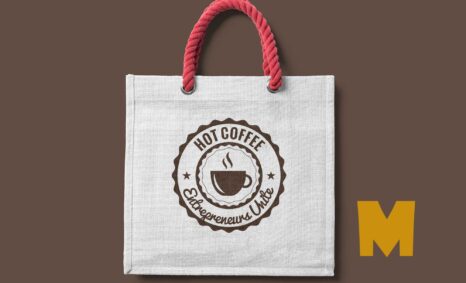 Free Coffee Tote Bag Mockups