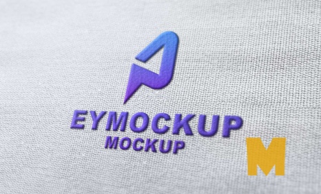 Plain Clothes Embossed Logo Mockup 4