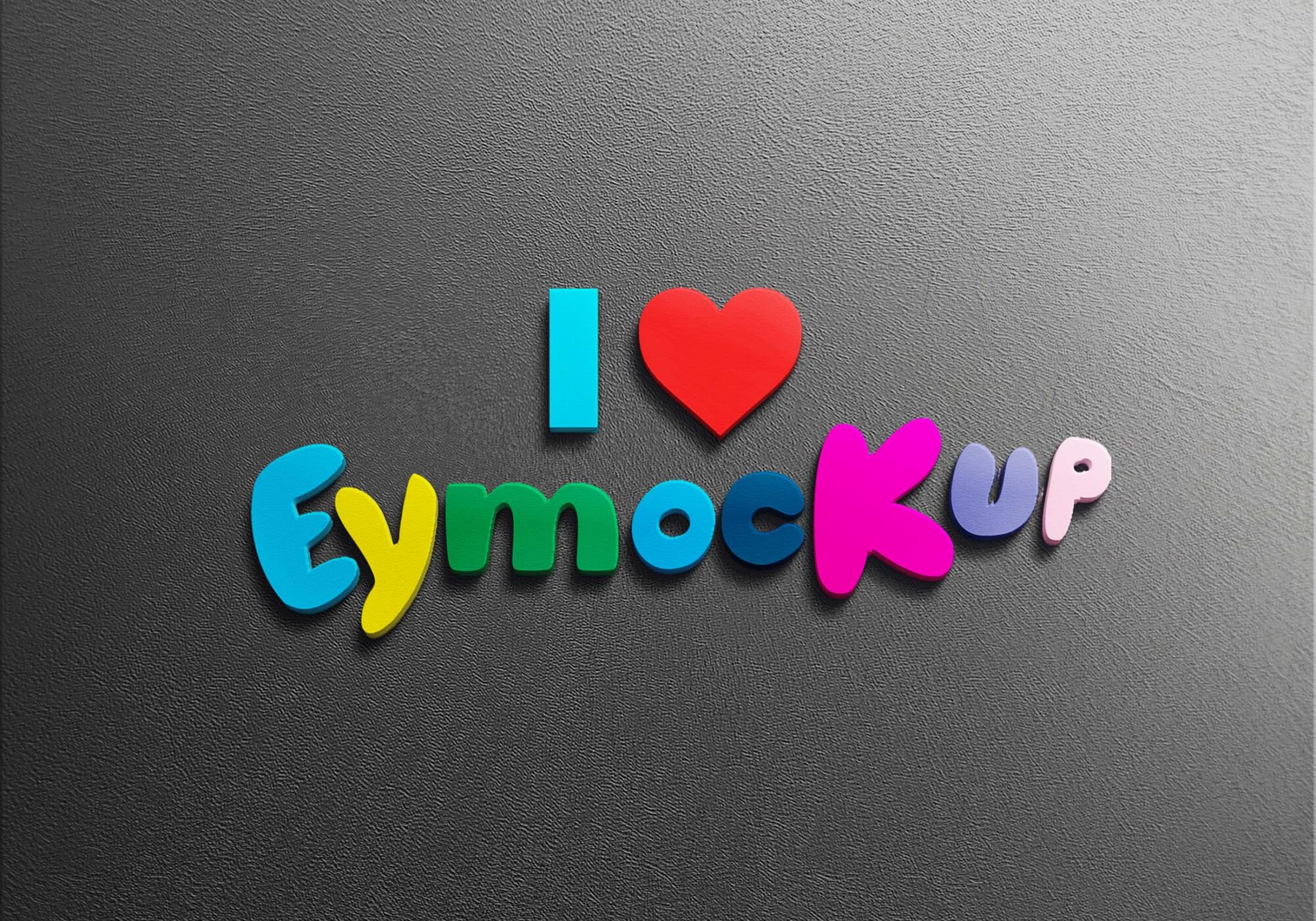 Free Awesome 3D Logo Mockup