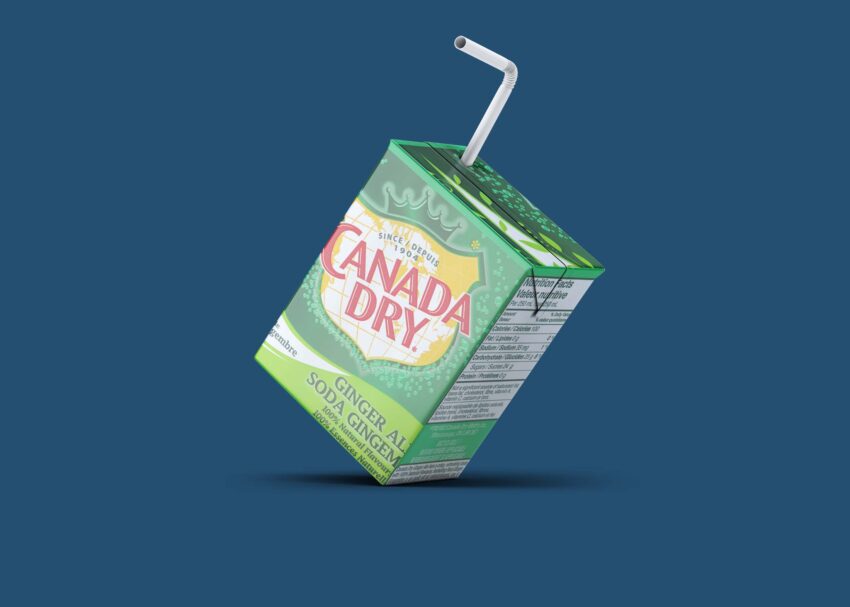 Free Real Juice Packaging Mockup