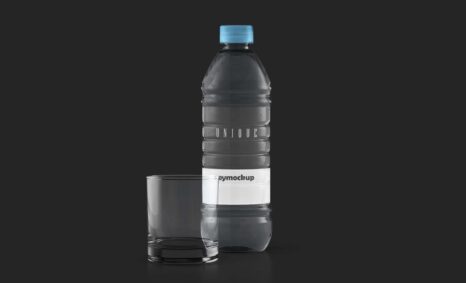 Water Bottle Label Mockups