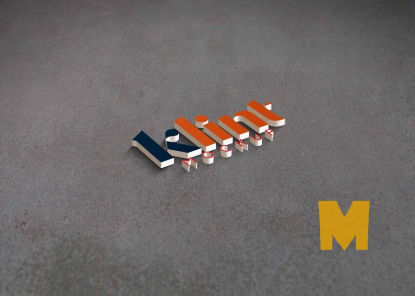 Free Download 3D PSD Mockup free 3d logo mockup