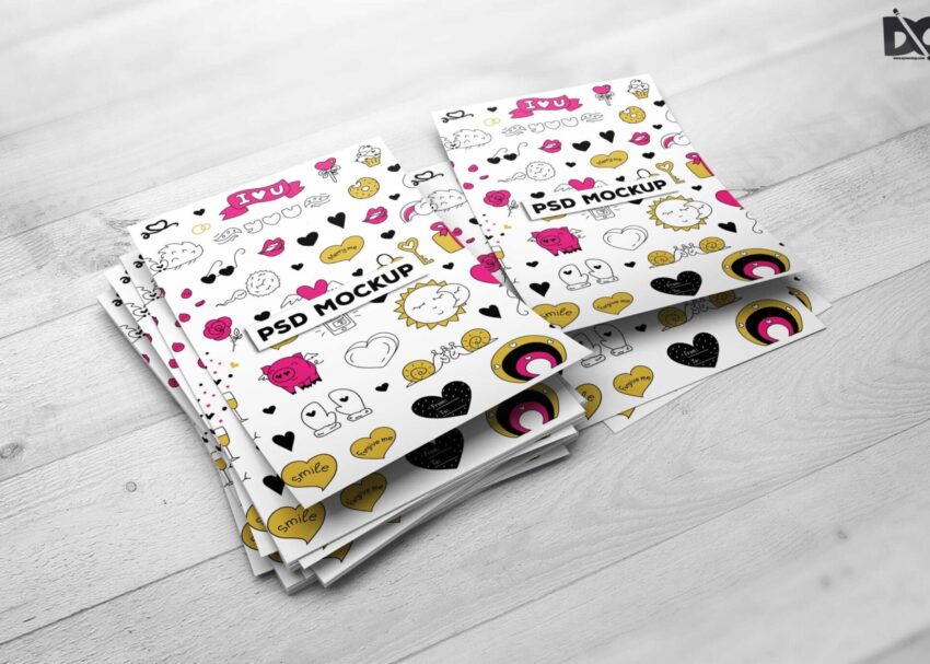 Pamphlet Posters Mockup Free PSD Pamphlet Posters Design Mockup scaled 1