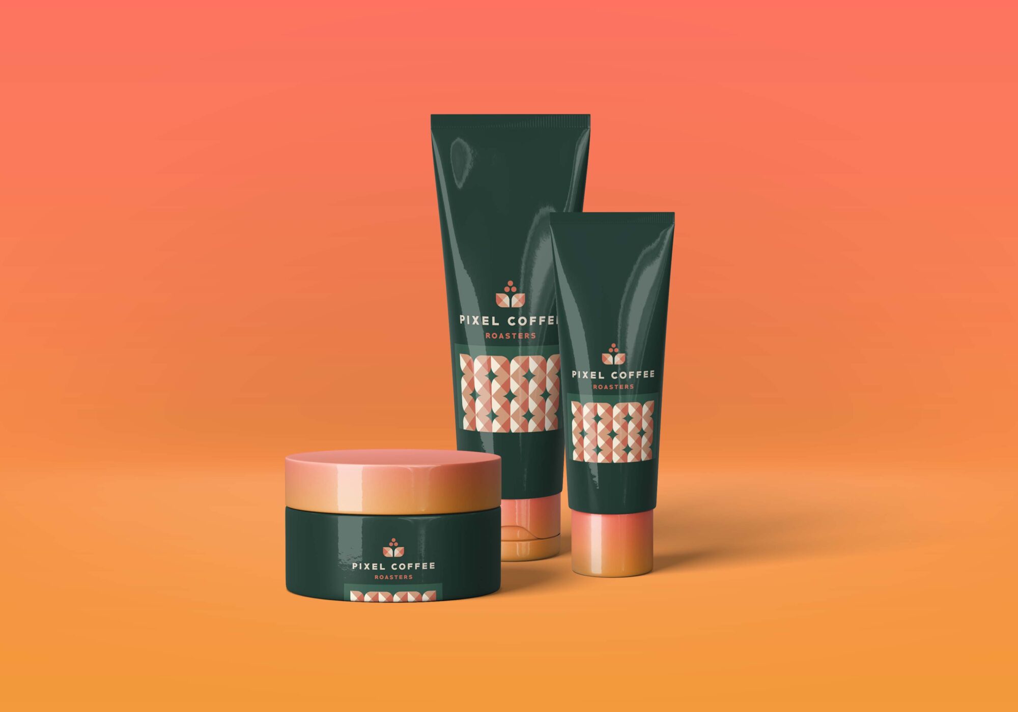 Free New Cosmetic Label Mockup