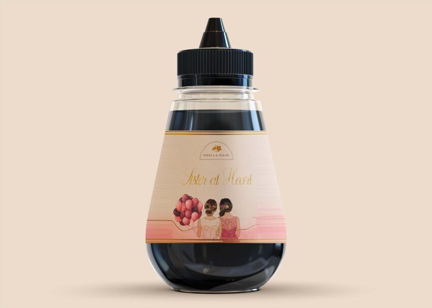 Free Baby Medicine Bottle Mockup