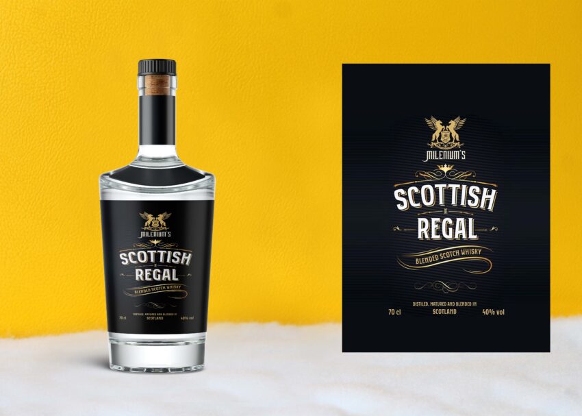 Free Modern Style Bottle Mockup Free Modern Style Bottle Mockup