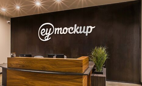 Reception Logo Mockup