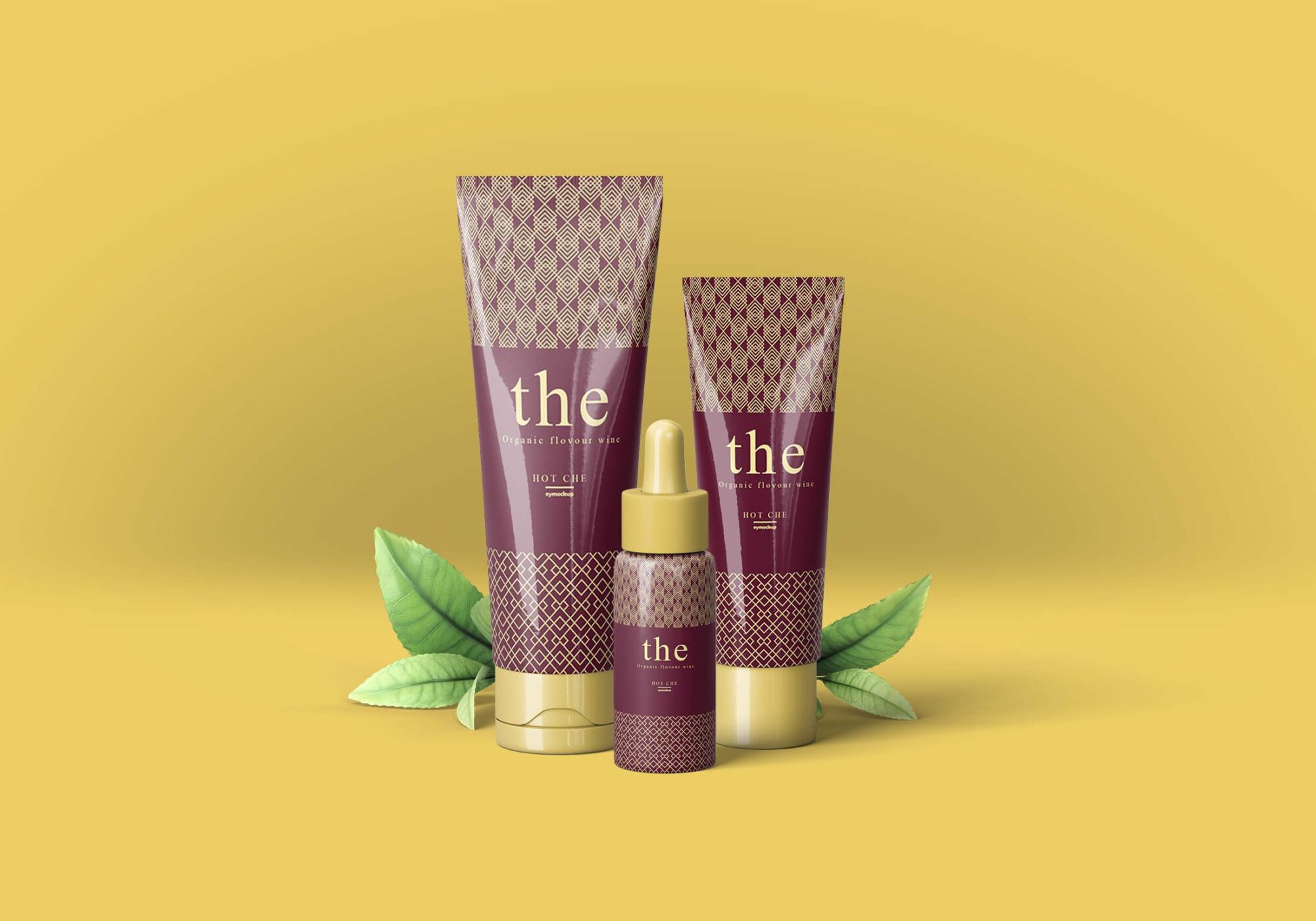 Download Free Shine Cosmetic Mockup