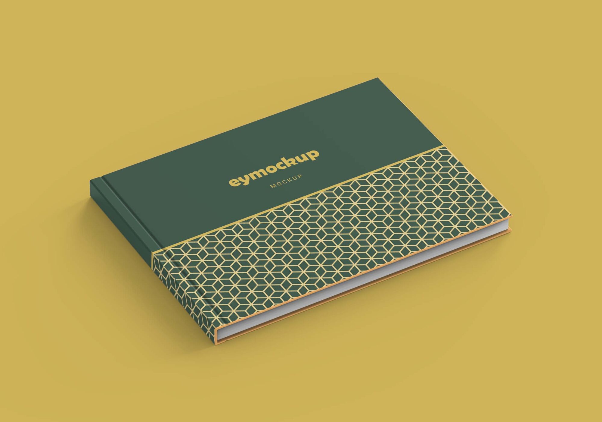 Free Rectangular Album Cover Mockup