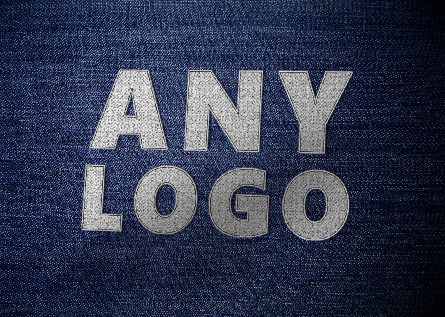 Fabric Logo Mock-up