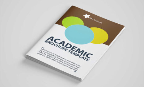 Free Academic Bi fold Brochure Design