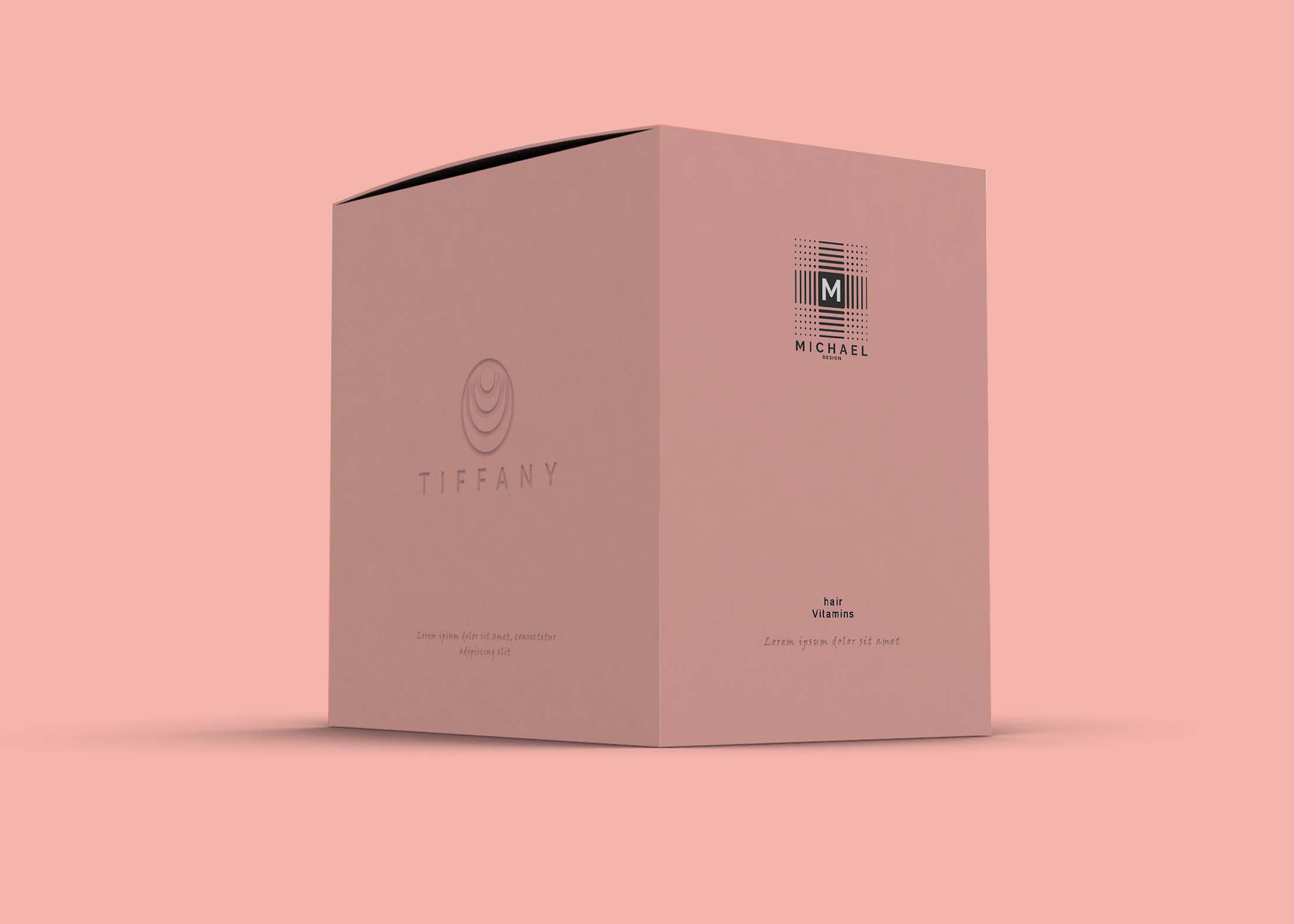 Free Big Box Packaging Design Mockup