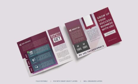 Free Business Tri-fold Brochure Template