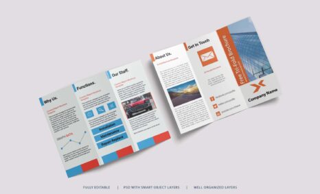 Free Company Tri-fold Brochure Design