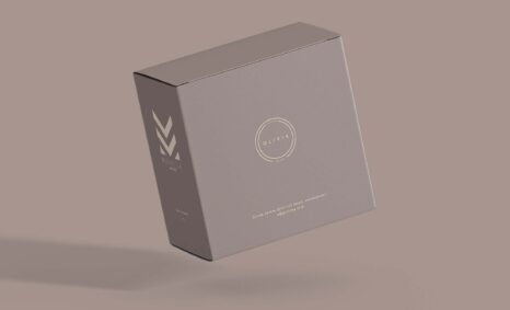 Free Designer Box Packaging Mockup