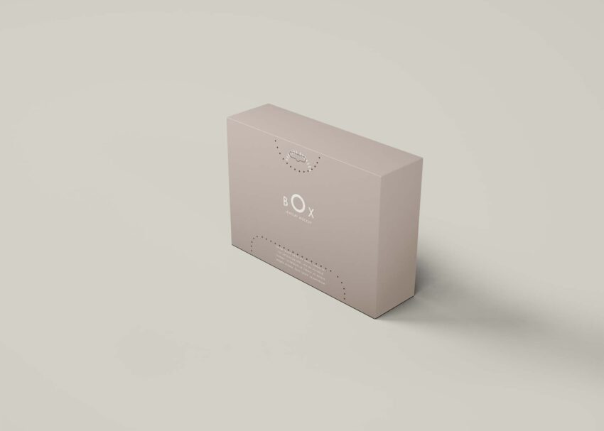 Free Luxury Packaging Box Mockup Template