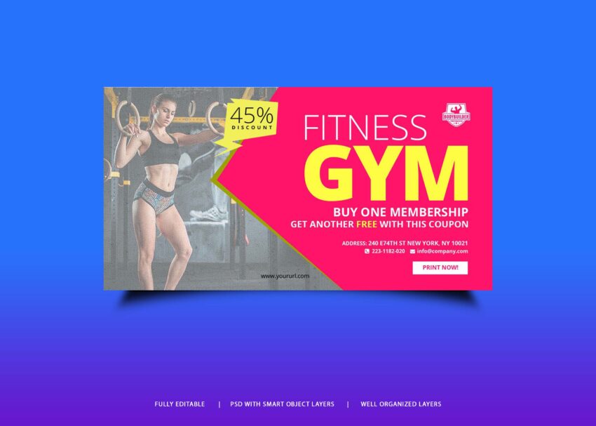 Free Crossfit Banner Design