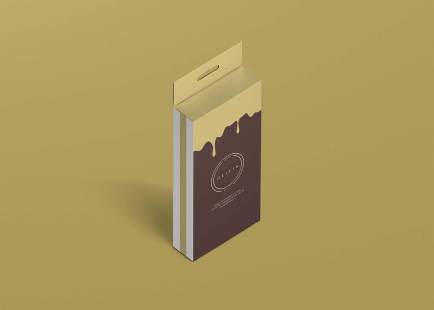 Free Facemask Packaging Mockup