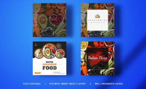Free Food Advertising Banner Design