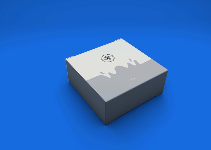 Free Simple Box Mockup