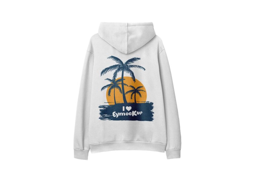 Free Back Hoddie Mockup Free Back Hoddie Mockup